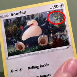 1 Swirl 🌀 Cosmo Holo Snorlax 140/202 Sword & Shield Cosmos Promo Pokemon MP - Image 1