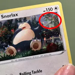 1 Swirl 🌀 Cosmo Holo Snorlax 140/202 Sword & Shield Cosmos Promo Pokemon MP - Image 2