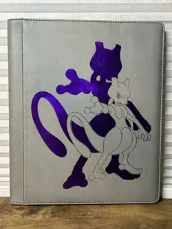 Ultra PRO Mewtwo Premium 9-Pocket PRO-Binder for Pokemon Cards - Never Used 74427155827 - Image 1