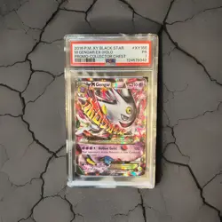 2016 POKEMON XY BLACK STAR PROMO COLLECTOR CHEST #XY166 M GENGAR EX-HOLO PSA 1 - Image 1