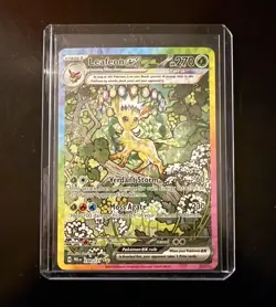 Pokemon Leafeon EX Prismatic Evolutions 144/131 Special Illustration Rare (SIR) - Image 1