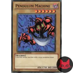 Yugioh Pendulum Machine GLD4-EN002 Common Limited Edition NM - Image 1