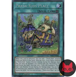 Yugioh Prank-Kids Place HISU-EN023 Secret Rare 1st Edition NM - Image 1