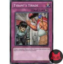 Yugioh Tyrant's Tirade STOR-EN078 Common NM - Image 1