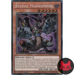 Yugioh Bystial Magnamhut MP23-EN157 Secret Rare 1st Edition NM - Image 1