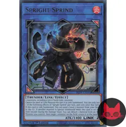 Yugioh Spright Sprind BLTR-EN095 Ultra Rare 1st Edition NM - Image 1
