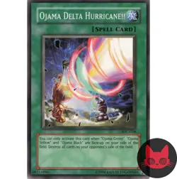 Yugioh Ojama Delta Hurricane!! IOC-034 Common NM - Image 1