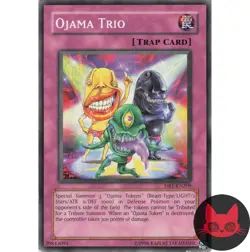 Yugioh Ojama Trio DR1-EN209 Common LP - Image 1