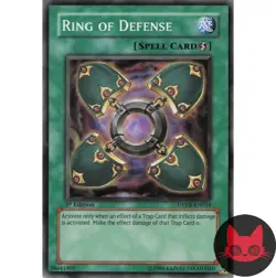 Yugioh Ring of Defense DPKB-EN034 Common 1st Edition LP - Image 1