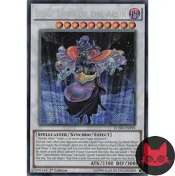 Yugioh Loki, Lord of the Aesir LC5D-EN190 Secret Rare 1st Edition LP - Image 1