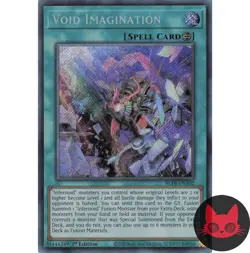 Yugioh Void Imagination BLTR-EN102 Secret Rare 1st Edition NM V1 - Image 1