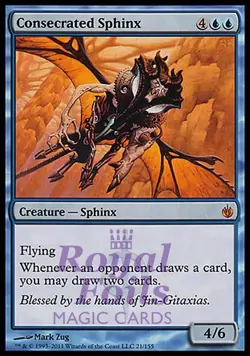 Consecrated Sphinx **FOIL** MTG Mirrodin Besieged MINT - Image 1