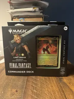 MAGIC THE GATHERING FINAL FANTASY COMMANDER DECK SET OF 4 - Image 1
