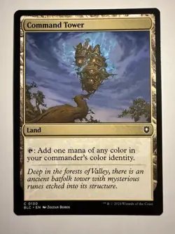 Command Tower (BLC) - Near Mint - Commander Staple - Magic the Gathering (MTG) - Image 1