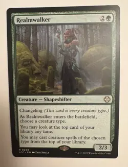 Realmwalker NM MTG The Lost Caverns of Ixalan LCI LCC Magic - Image 1