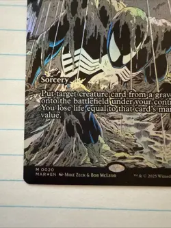 Reanimate - 0020 - M - Borderless - Foil - Marvel's Spider-Man - MTG - NM/M - Image 3