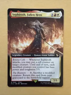 Sephiroth, Fallen Hero 0182 Extended Art Regular Magic Final Fantasy - Image 1
