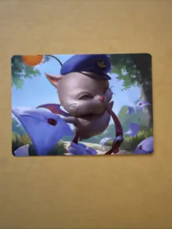 Delivery Moogle Art Series GOLD STAMPED Card 1/53 Final Fantasy MTG Magic FIN - Image 1