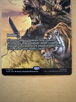 MTG - Hunter's Insight - Borderless - Marvels Spiderman - Non Foil - NM M 0035 - Image 2