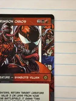 Carnage, Crimson Chaos (Borderless) Marvel's Spider-Man Regular R 0227 - Image 4