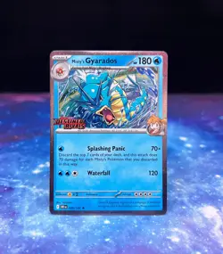 Pokemon - Destined Rivals - Misty's Gyarados 049/182 - PreRelease Promo - NM - Image 1