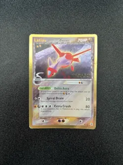 Latias 8/113 EX Delta Species 2005 Pokemon Card Played/Creased - Image 1