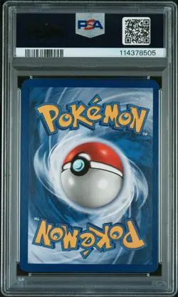 1999 POKEMON FOSSIL 1ST ED #3 DITTO-HOLO PSA 8 - Image 2