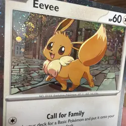 Pokemon Destined Rivals - Eevee SVP 200 Checklane Blister Promo ( With Swirl) - Image 2