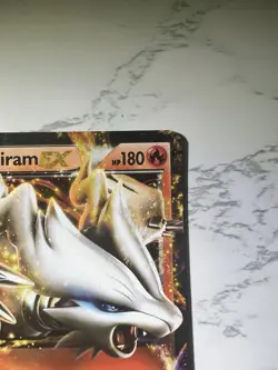 Pokemon TCG Reshiram EX BW36 Black Star Promo Card Black White NM+ - Image 3