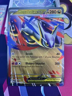 2025 Pokemon Mega Evolutions - Mega Latias Ex 100/132 Near Mint Tcg - Image 2