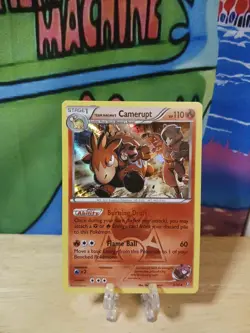 HOLO RARE Team Magma’s Camerupt 2/34 Double Crisis Pokemon Foil Grunt Art - NM/M - Image 1