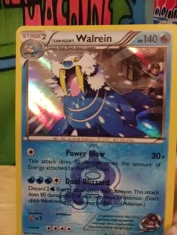 Pokemon TCG - Team Aqua’s Walrein 5/34 Double Crisis Holo Rare NM/M - Image 2