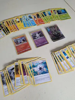 93 REBEL CLASH SET CARDS, INC. VMAX TOXTRICITY, POKEMON CARD TCG BUNDLE JOBLOT - Image 2
