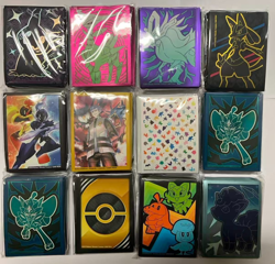 Pokemon Official TCG Sleeves (65ct) - Lot of 12x - Factory Sealed - Image 1