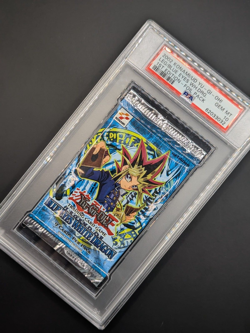 Yugioh Legend of Blue Eyes White Dragon LOB Booster Pack 1st Edition PSA 10 - Image 3
