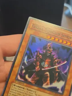 Yu-Gi-Oh Great Shogun Shien STON-EN013 Super Rare 1st Edition MP - Image 3