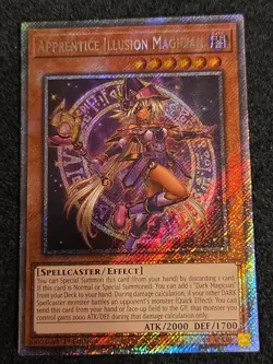 Apprentice Illusion Magician Platinum Secret Rare RA04-EN023 Yugioh - Image 1