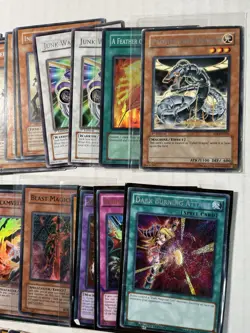 Yu-Gi-Oh Vintage Lot 1300+ Cards - 100+ Rares - Moderate Play To Heavy - Image 5