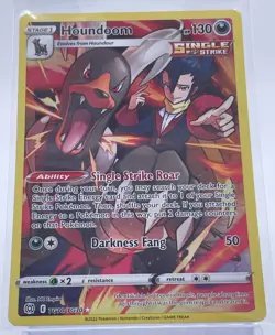 Pokemon Houndoom TG10/TG30 Brilliant Stars Full Art TCG Ultra Rare Card NM- Mint - Image 2