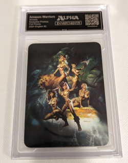 Amazon Warriors Sorcery Beta Foil Promo Card PCG 9 Alpha Investments - Image 2