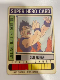 Carte Dragon Ball Collection Dbz Card Carddass Prism Super Hero Superhero - Image 2