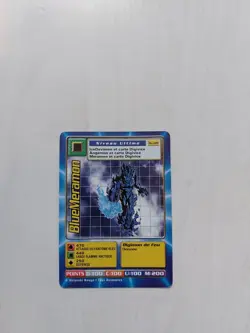 Bluemeramon Carte Digimon Francais Bandai 2000 Bo-128 Serie 3 French Card - Image 1