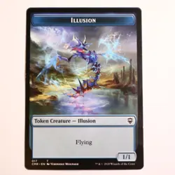 MTG Token - Plant/Illusion - Commander Legends 21/17 - Image 2