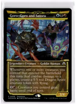 Foil Showcase Goro-Goro and Satoru LP x1 MTG Magic: the Gathering - Image 1