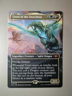 Ureni of the unwritten - English - MTG Tarkir: Dragonstorm Commander - NM - Image 1