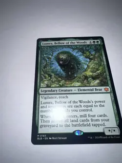 Lumra, Bellow of the Woods - Bloomburrow - Mythic - NM (See pics) MTG - Image 2
