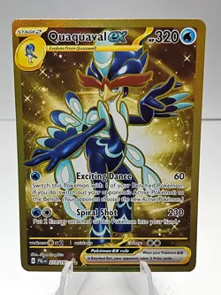 Quaquaval ex 273/193 Hyper Rare Sv02: Paldea Evolved Pokemon TCG - Image 1