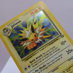 Pokemon TCG - Jolteon 4/64 Jungle Holo Rare WOTC 1999 - PL - Image 1