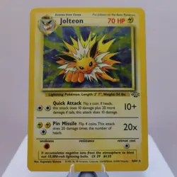 Pokemon TCG - Jolteon 4/64 Jungle Holo Rare WOTC 1999 - PL - Image 2