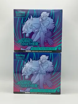2x Pokemon TCG: Journey Together Elite Trainer Box ETB, IN HAND ✅, FAST 🚚💨 - Image 1
